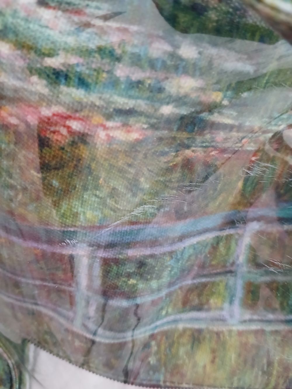 THE MET MUSEUM Clear Tote And Matching Bag Set with Monet Waterlilies Print - Picture 10 of 11
